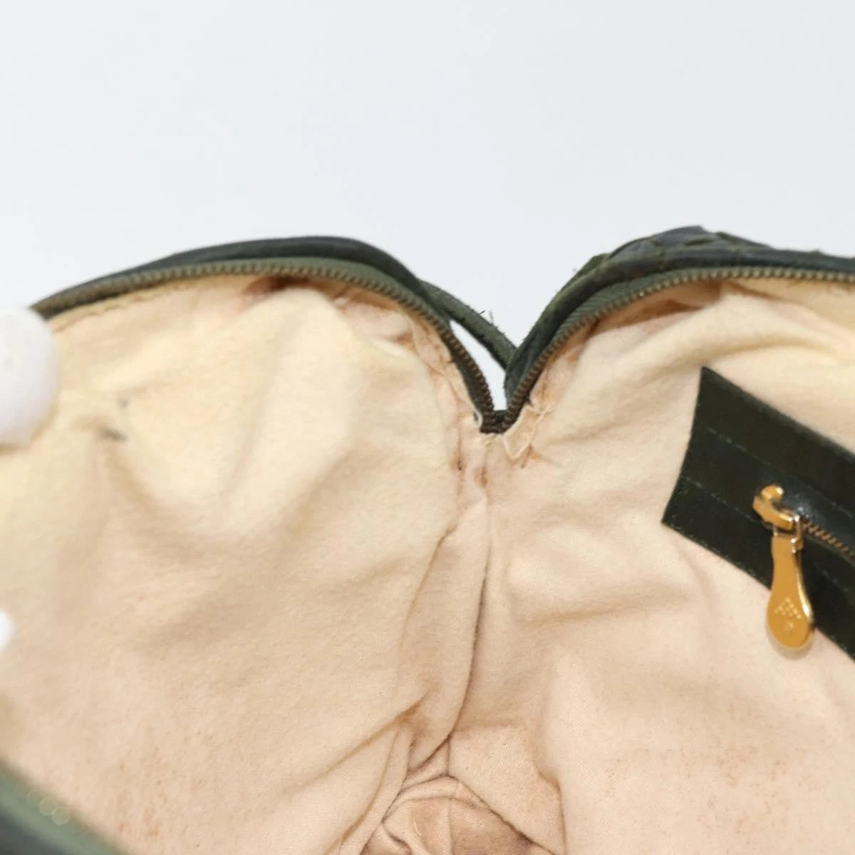 Bottega Veneta Intrecciato Dark Green Shoulder Bag