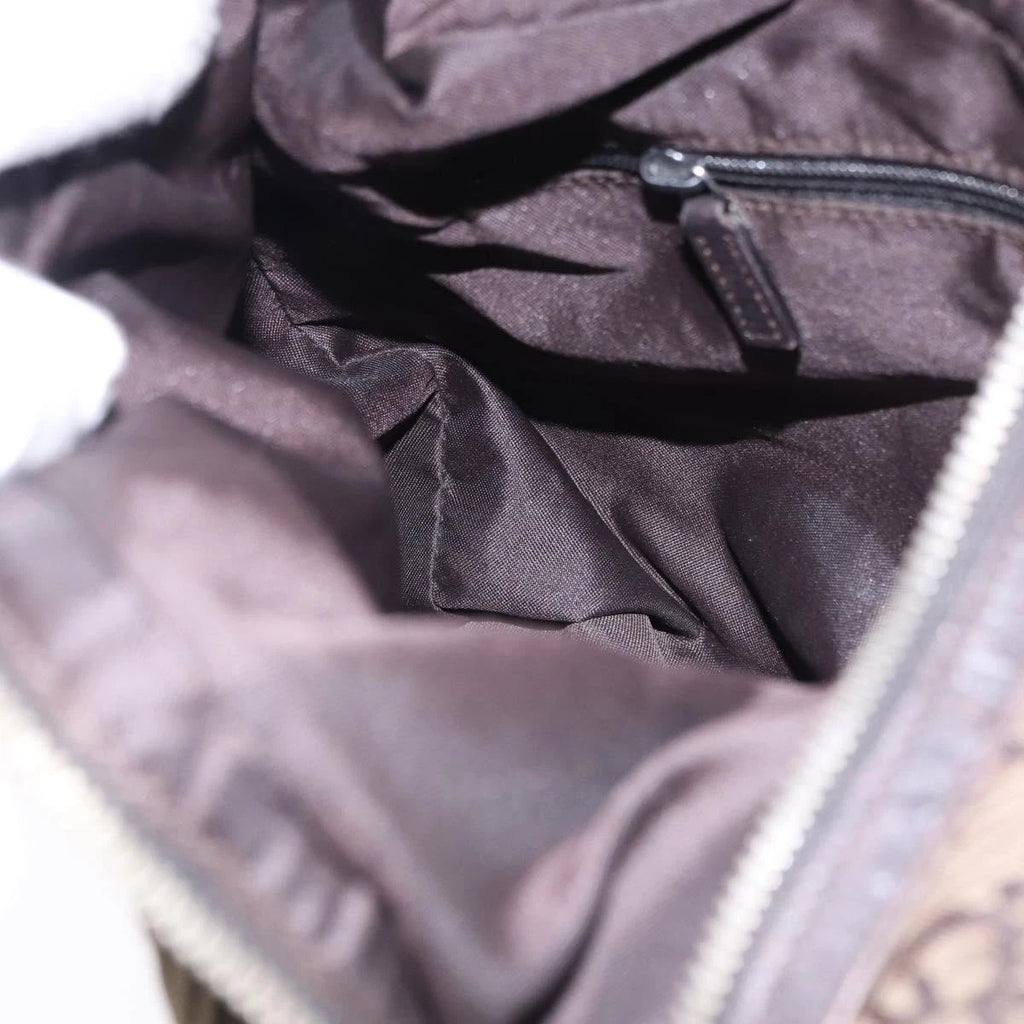 Gucci Monogram Pleated Shoulder Bag