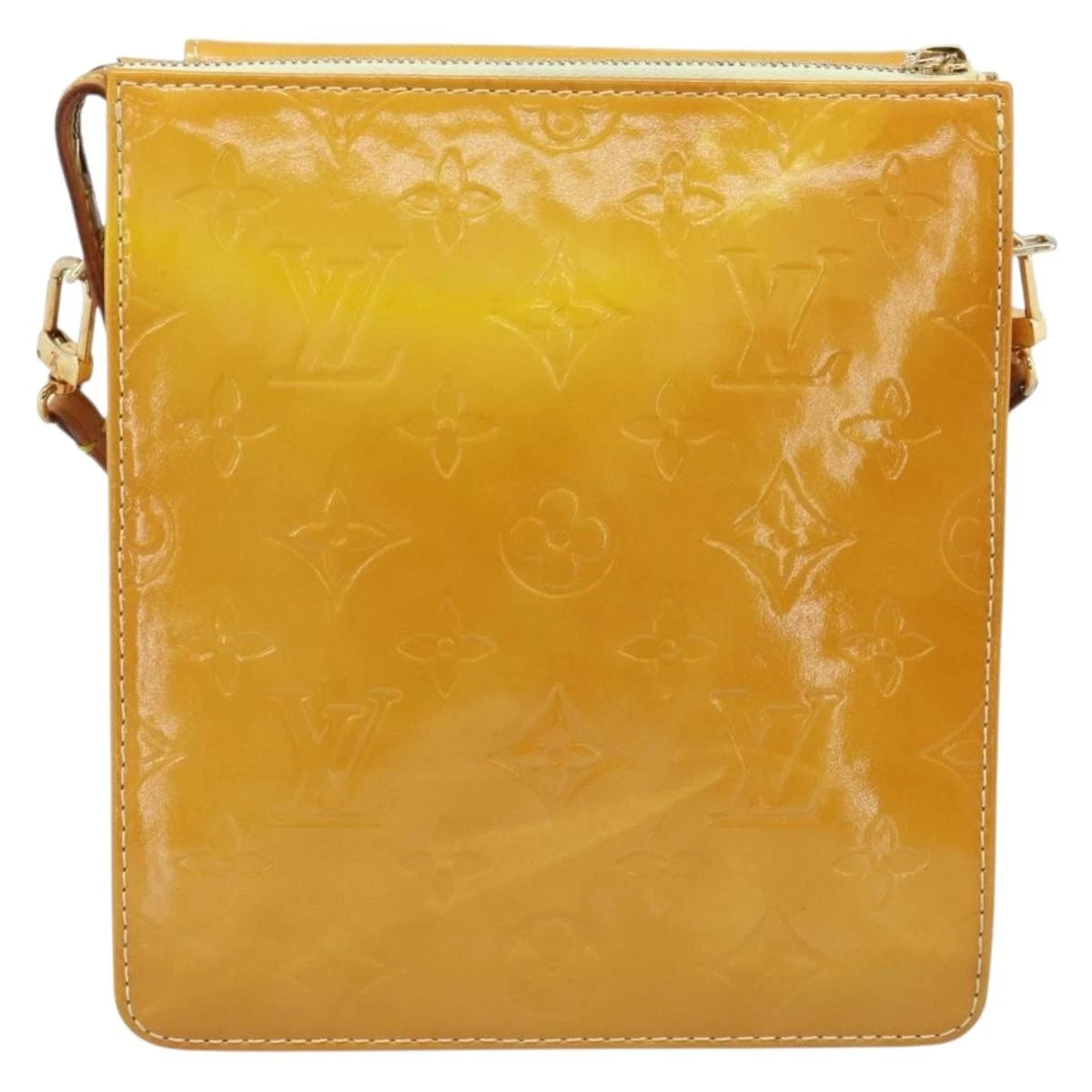 Louis Vuitton Yellow Vernis Handbag