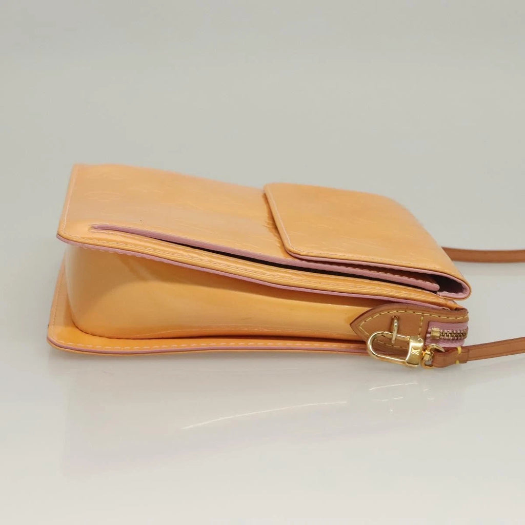 Louis Vuitton Orange Vernis Handbag