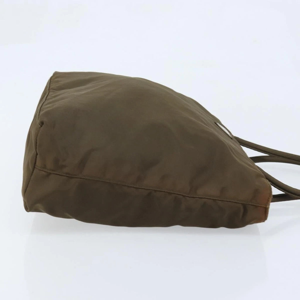 Prada Brown Nylon Handbag