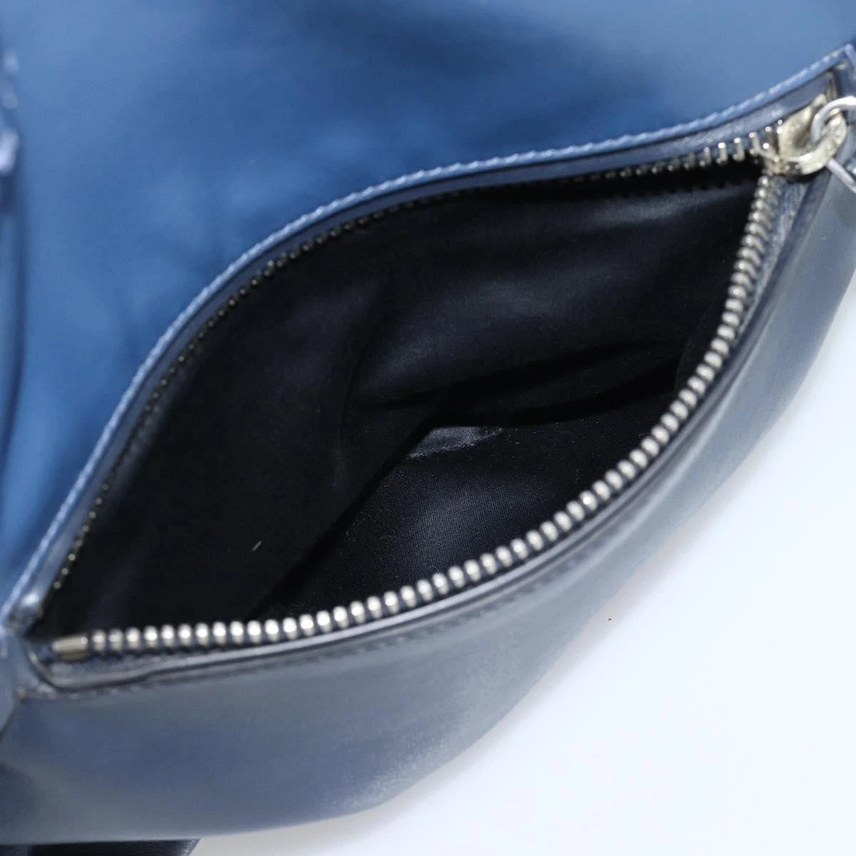 Miu Miu Blue Leather Tote