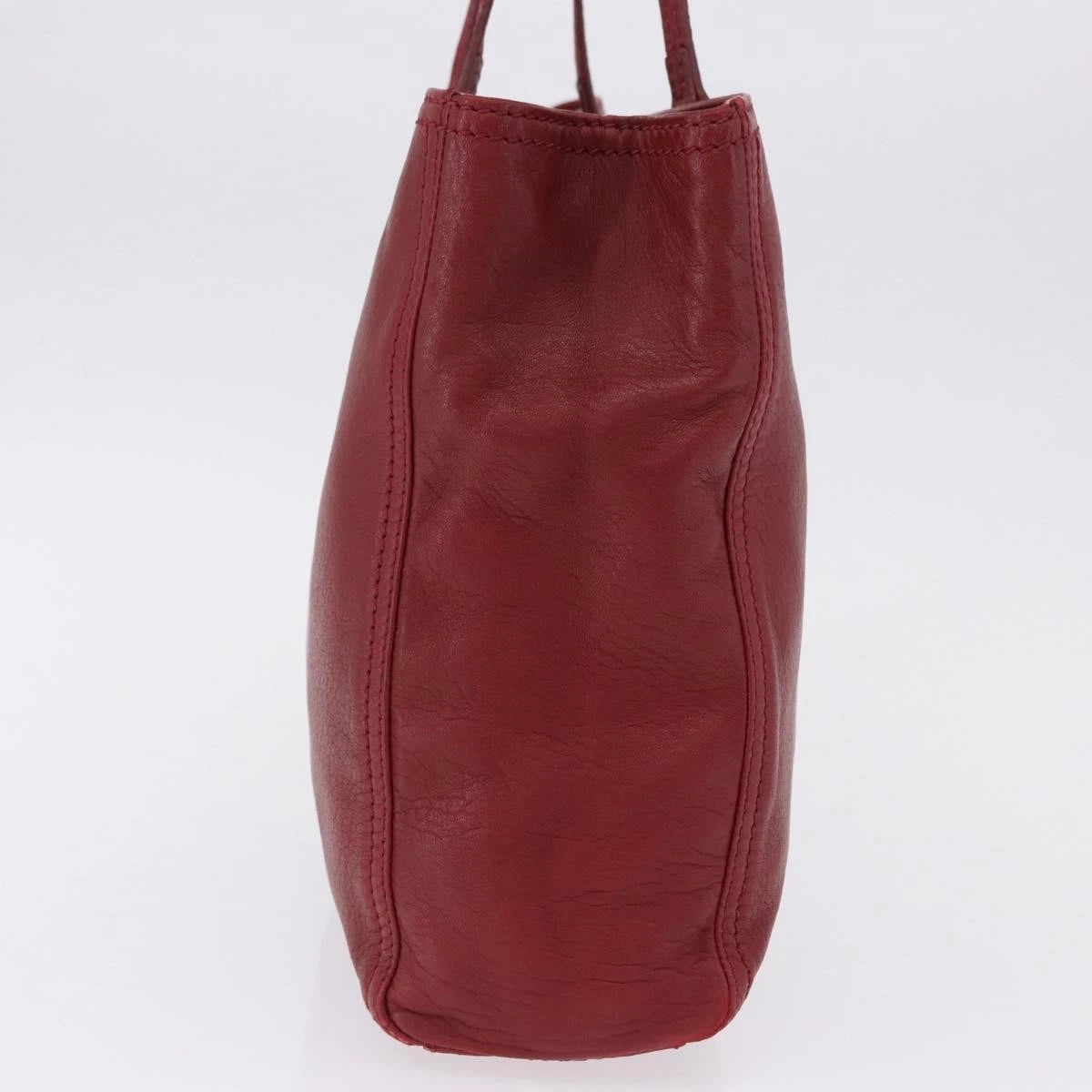 Fendi Red Leather Tote