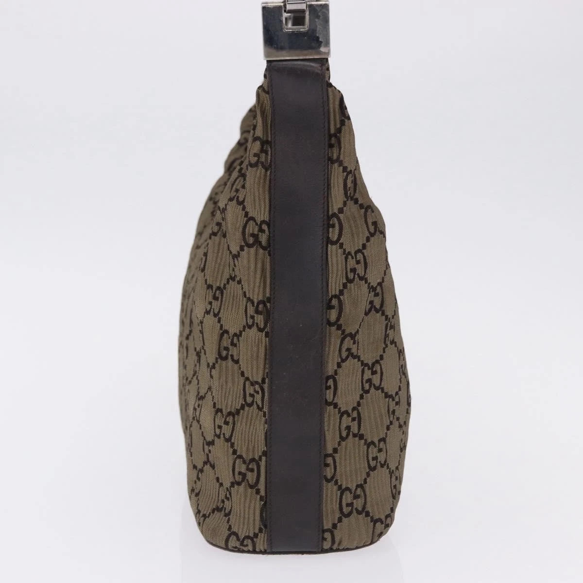 Gucci Monogram Pleated Shoulder Bag