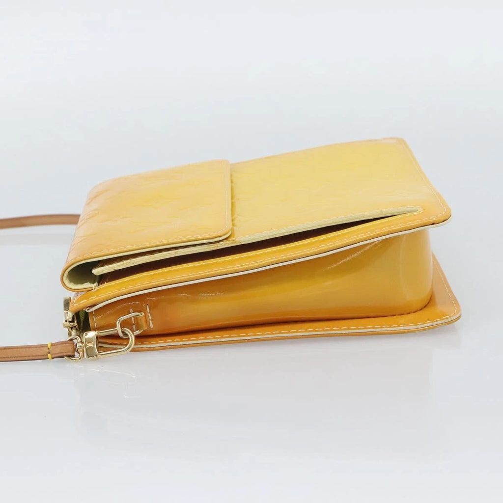 Louis Vuitton Yellow Vernis Handbag