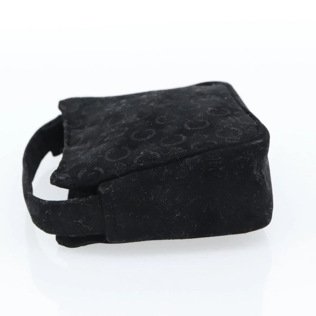 Celine Black Suede Mini Bag