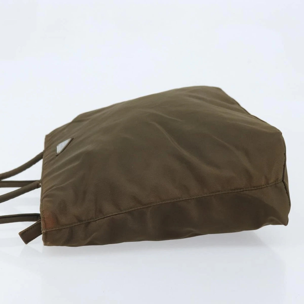 Prada Brown Nylon Handbag