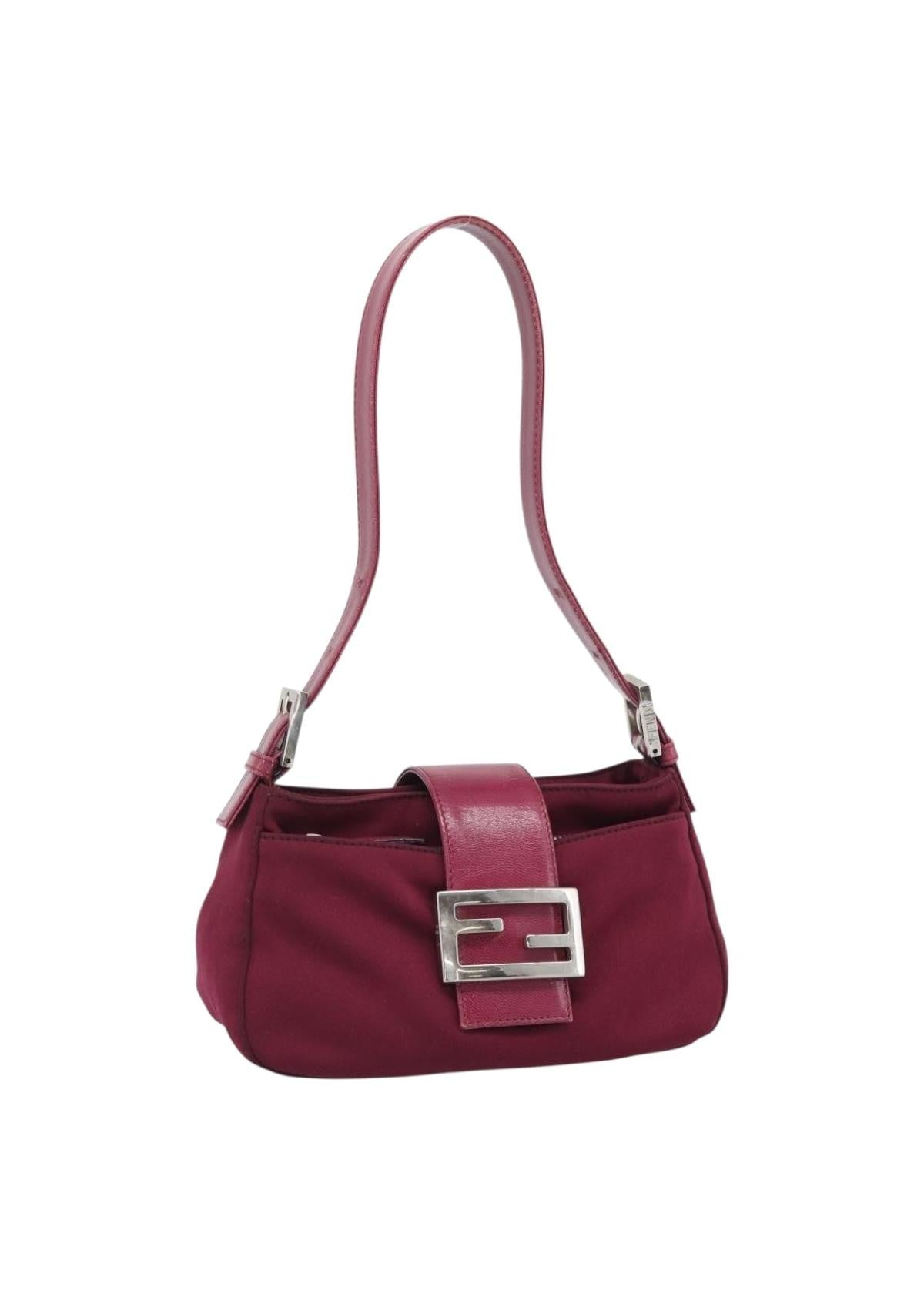 Fendi Pink Mamma Baguette front