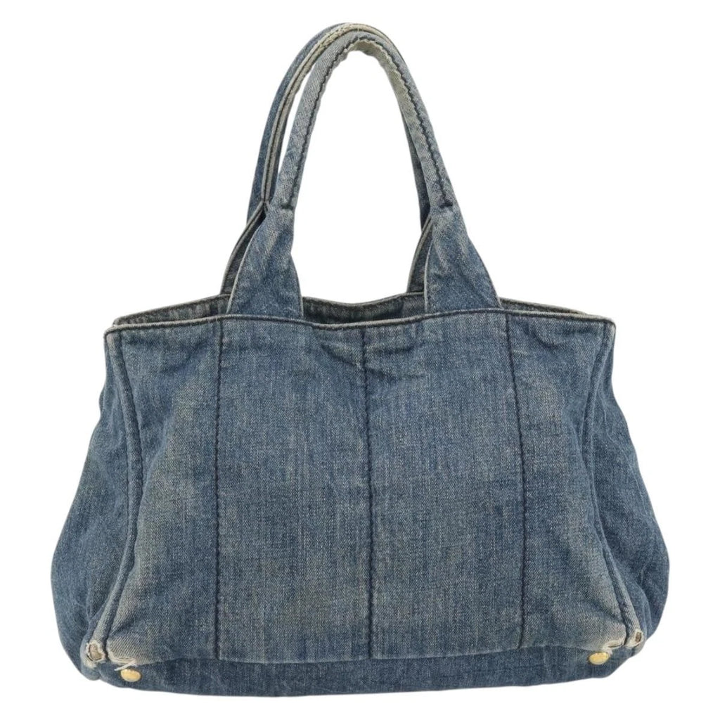 Prada Denim Canapa Tote