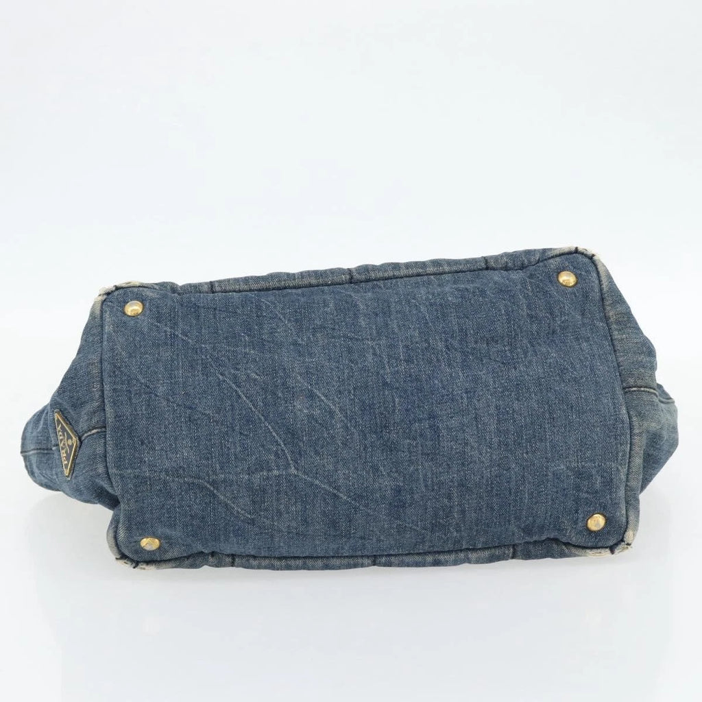 Prada Denim Canapa Tote