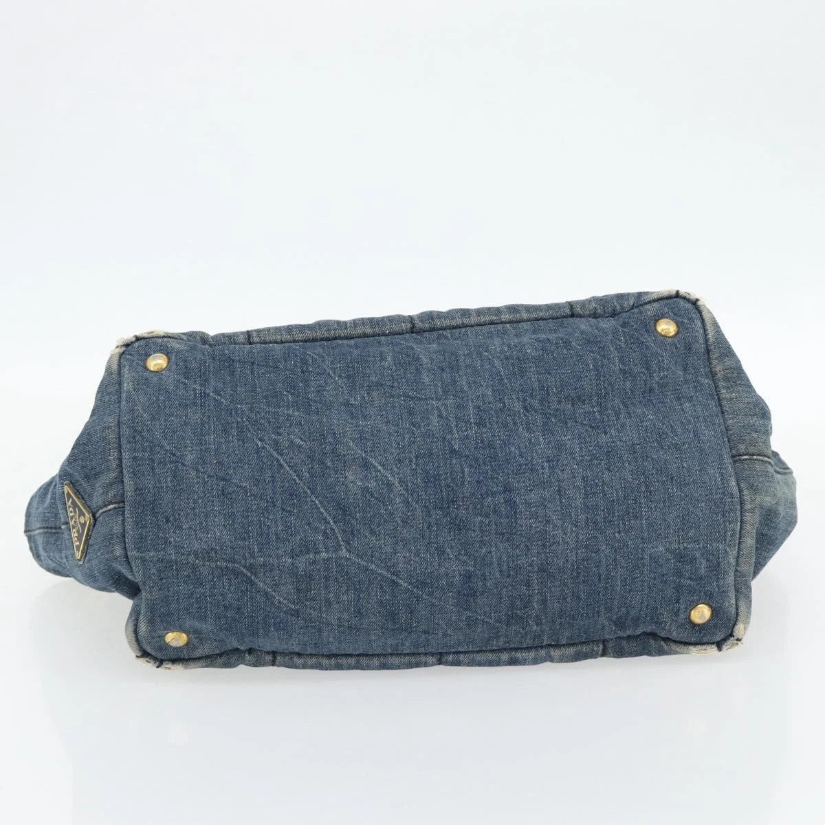 Prada Denim Canapa Tote