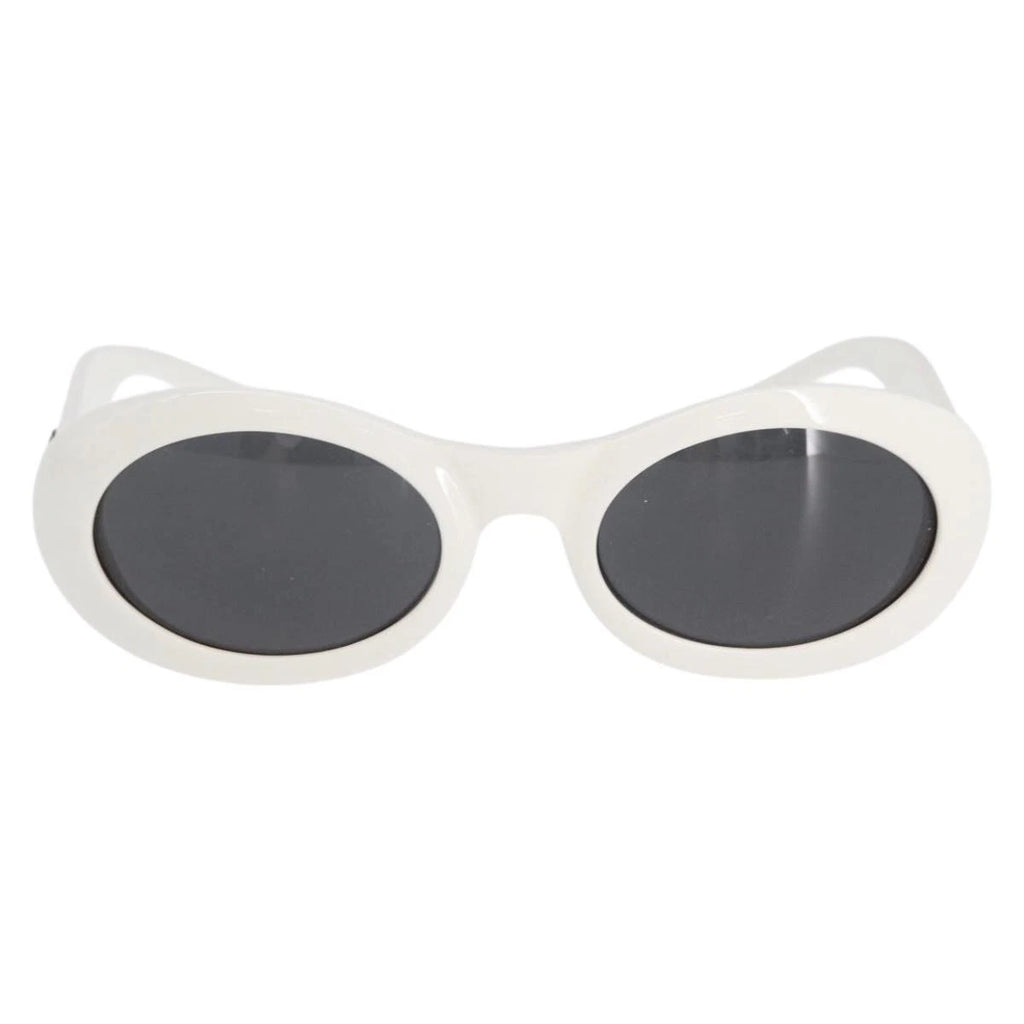 Gucci Round White Sunglasses
