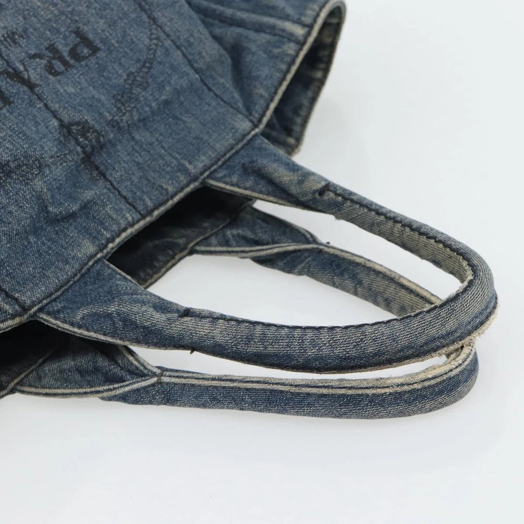 Prada Denim Canapa Tote