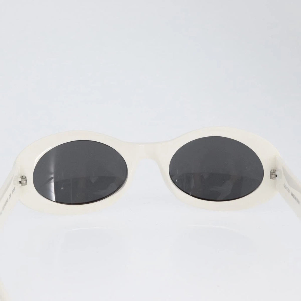 Gucci Round White Sunglasses