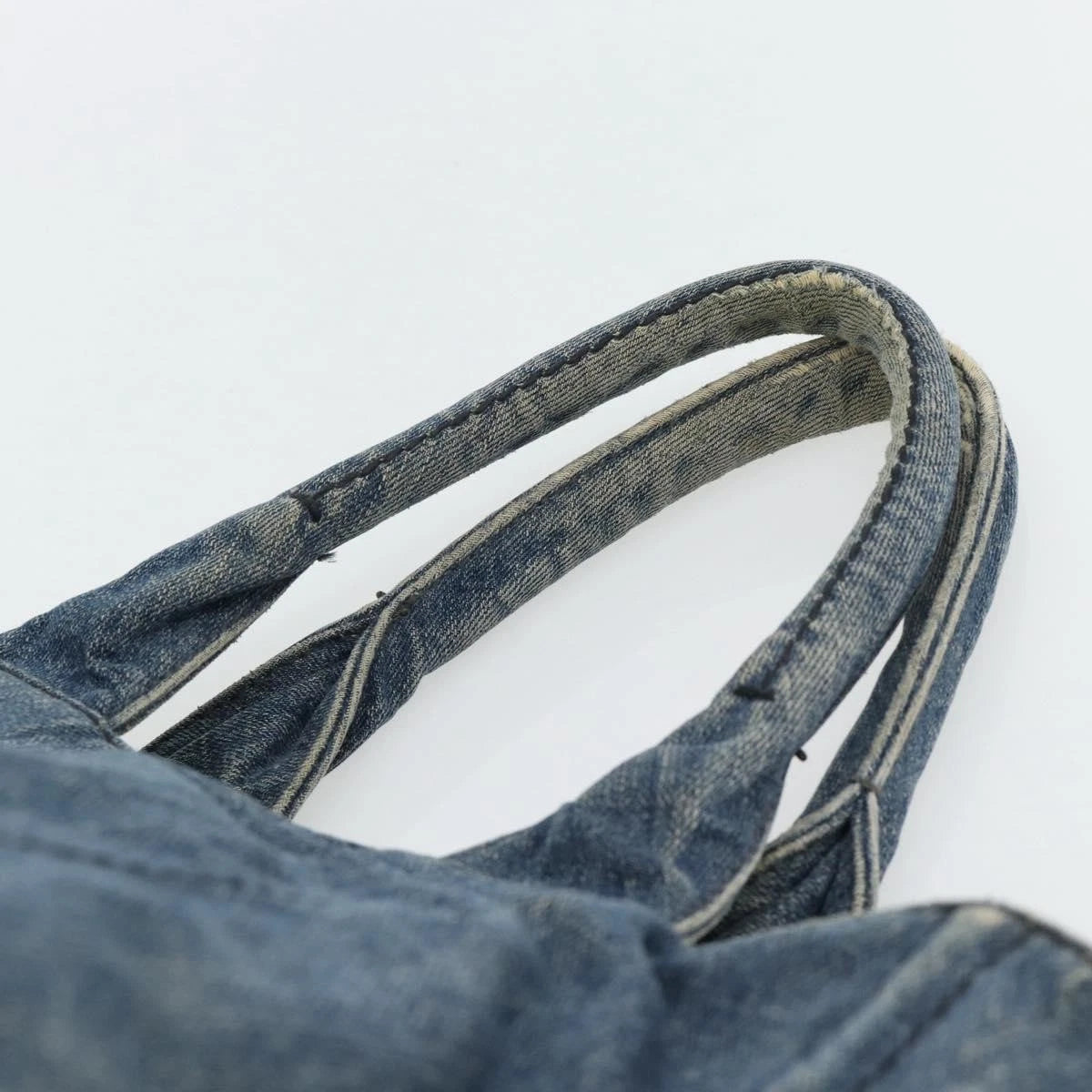 Prada Denim Canapa Tote
