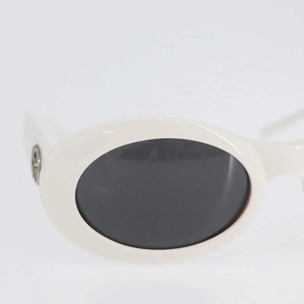 Gucci Round White Sunglasses