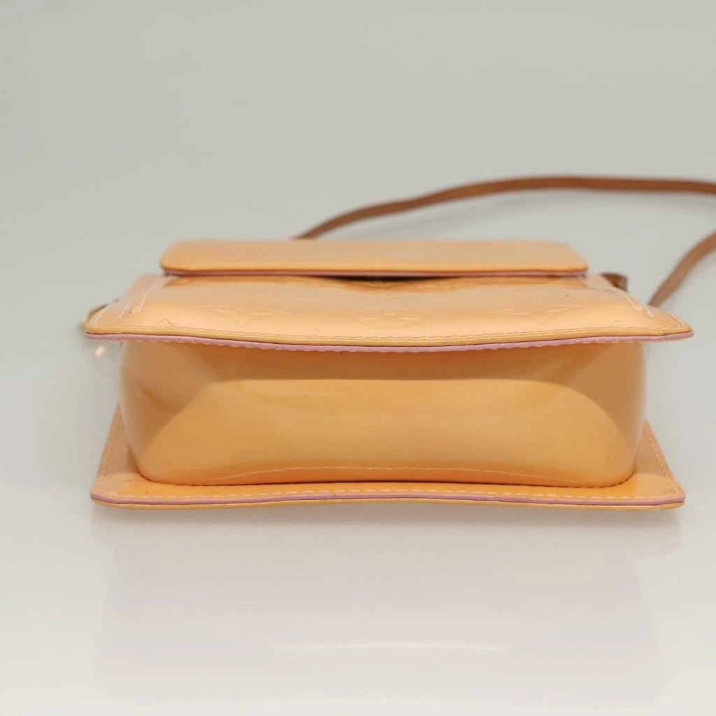 Louis Vuitton Orange Vernis Handbag