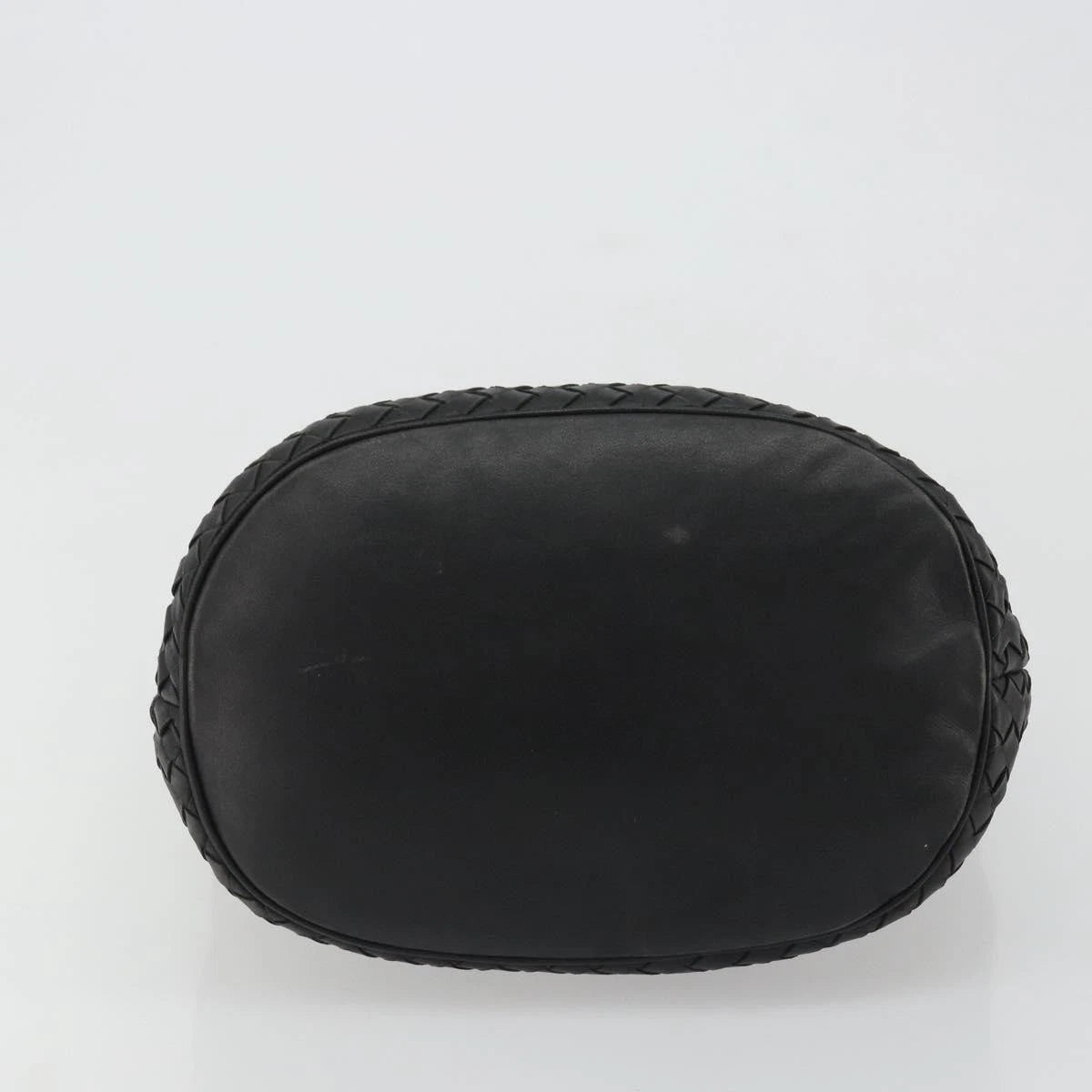 Bottega Veneta Intrecciato Black Bucket Bag