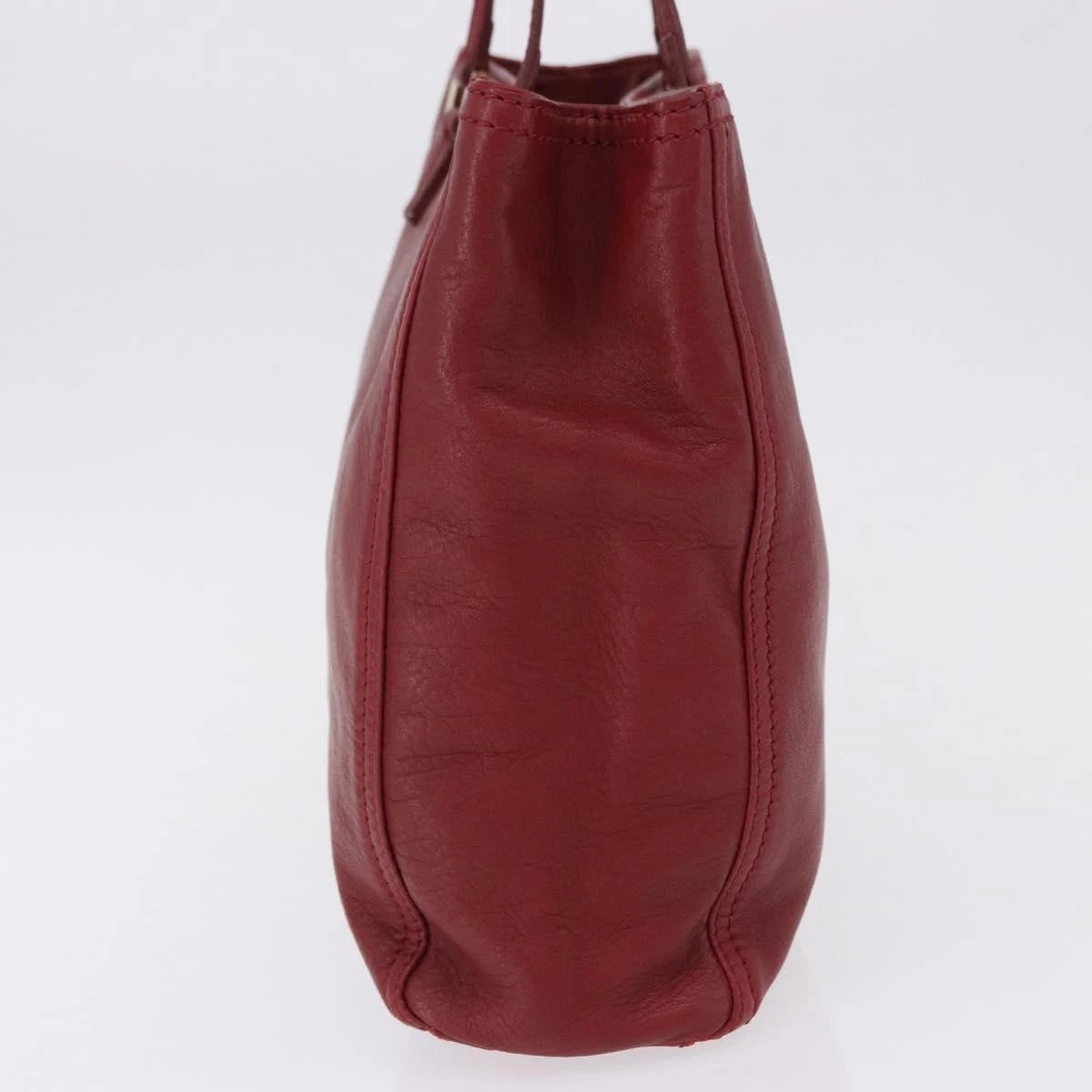 Fendi Red Leather Tote