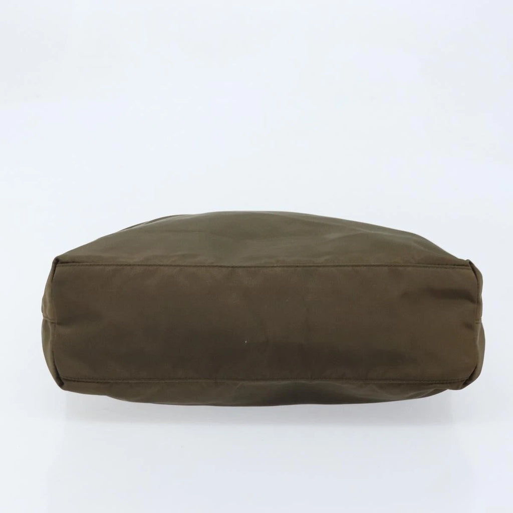 Prada Brown Nylon Handbag