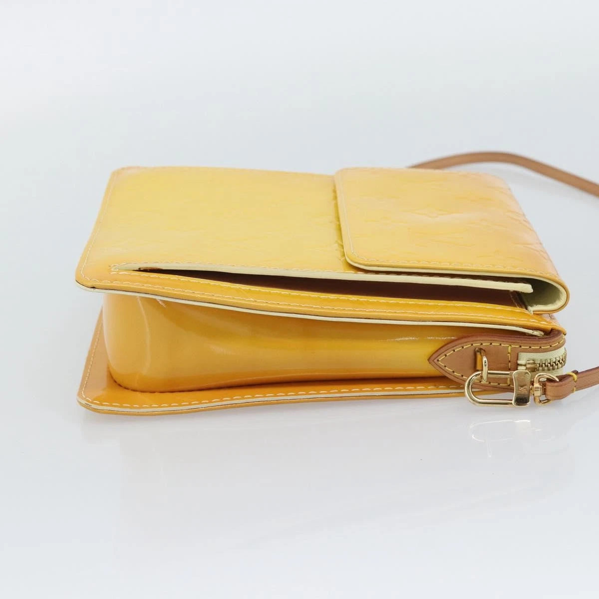 Louis Vuitton Yellow Vernis Handbag