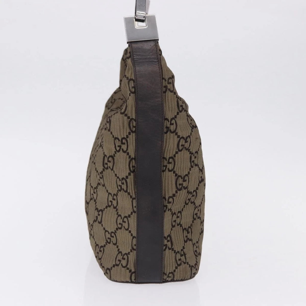 Gucci Monogram Pleated Shoulder Bag