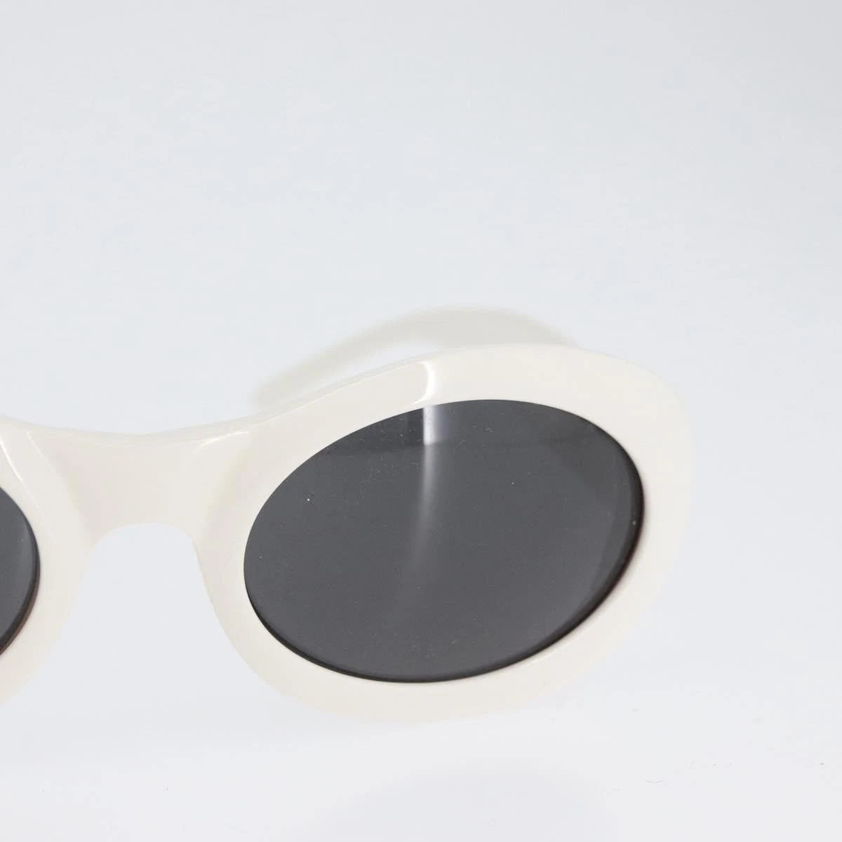 Gucci Round White Sunglasses