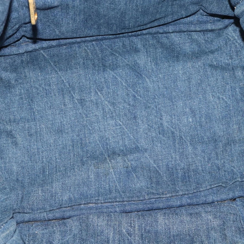 Prada Denim Canapa Tote