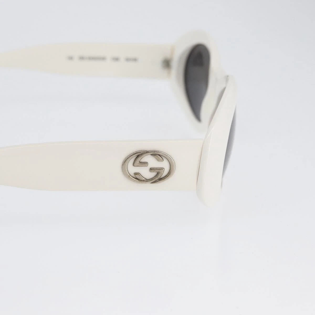 Gucci Round White Sunglasses