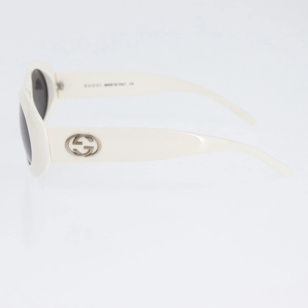 Gucci Round White Sunglasses