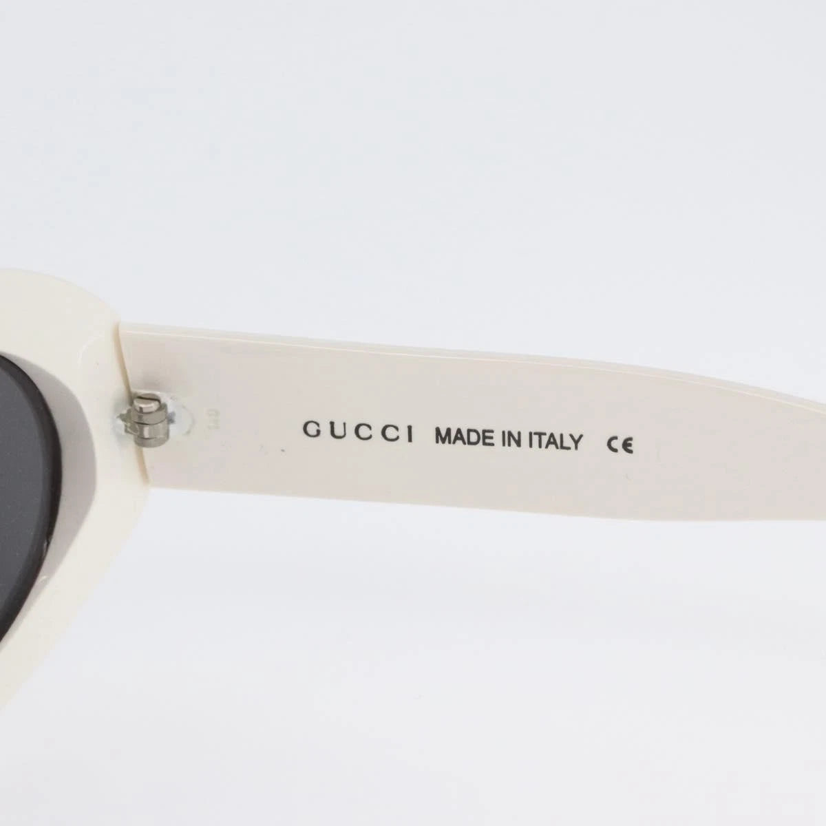 Gucci Round White Sunglasses