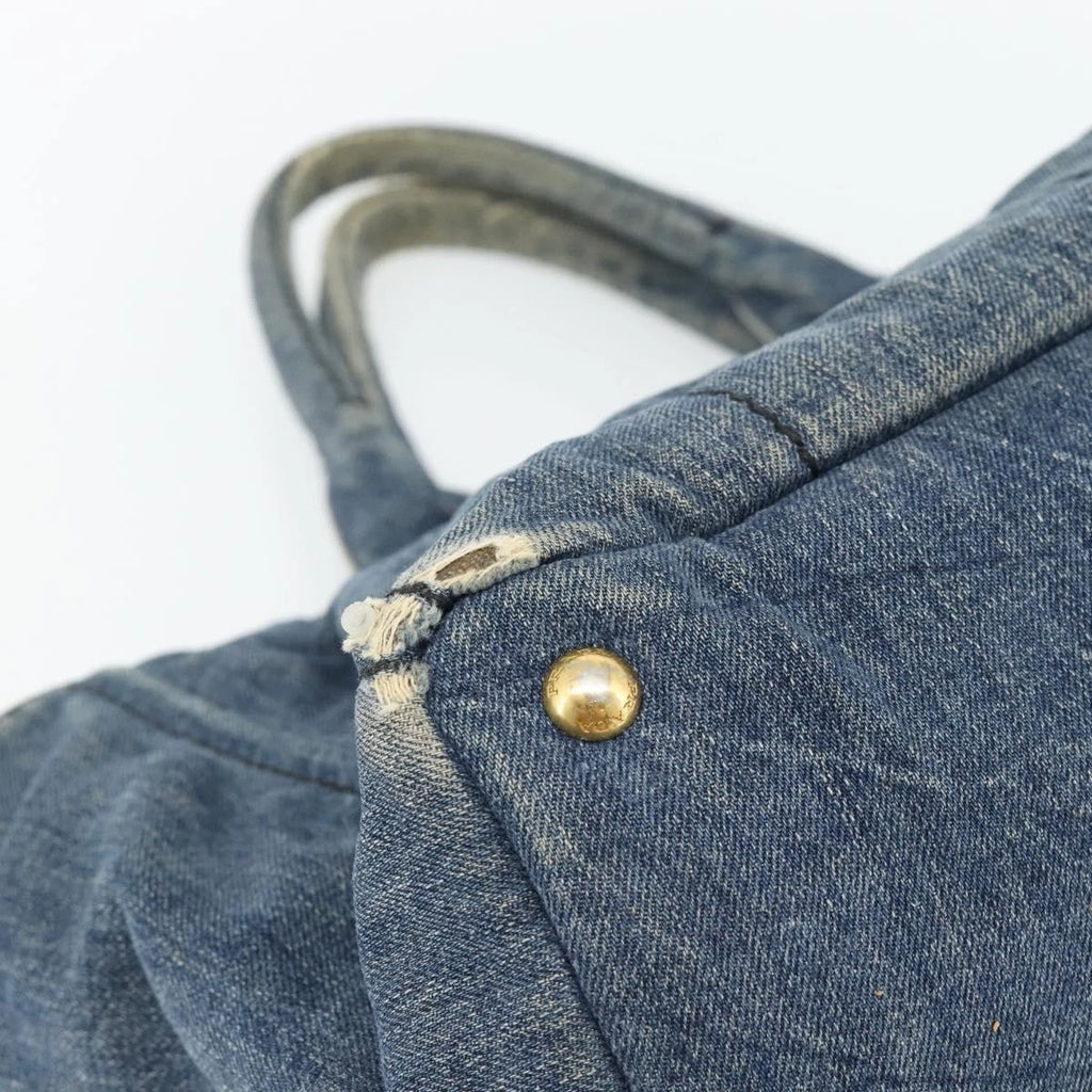 Prada Denim Canapa Tote