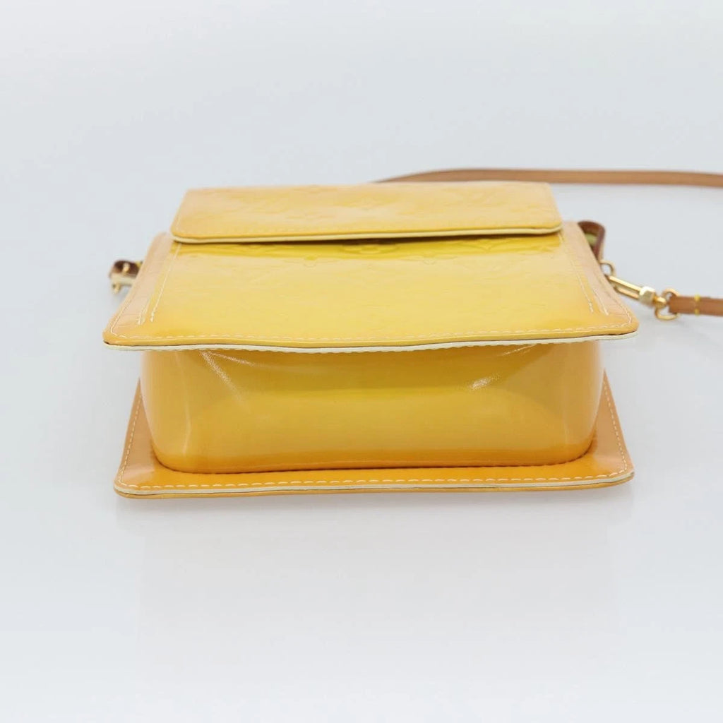 Louis Vuitton Yellow Vernis Handbag
