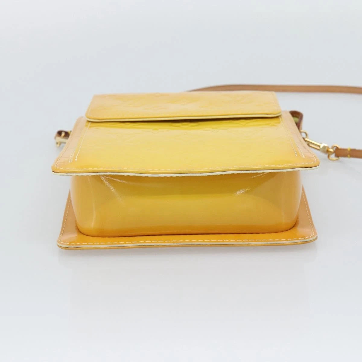 Louis Vuitton Yellow Vernis Handbag