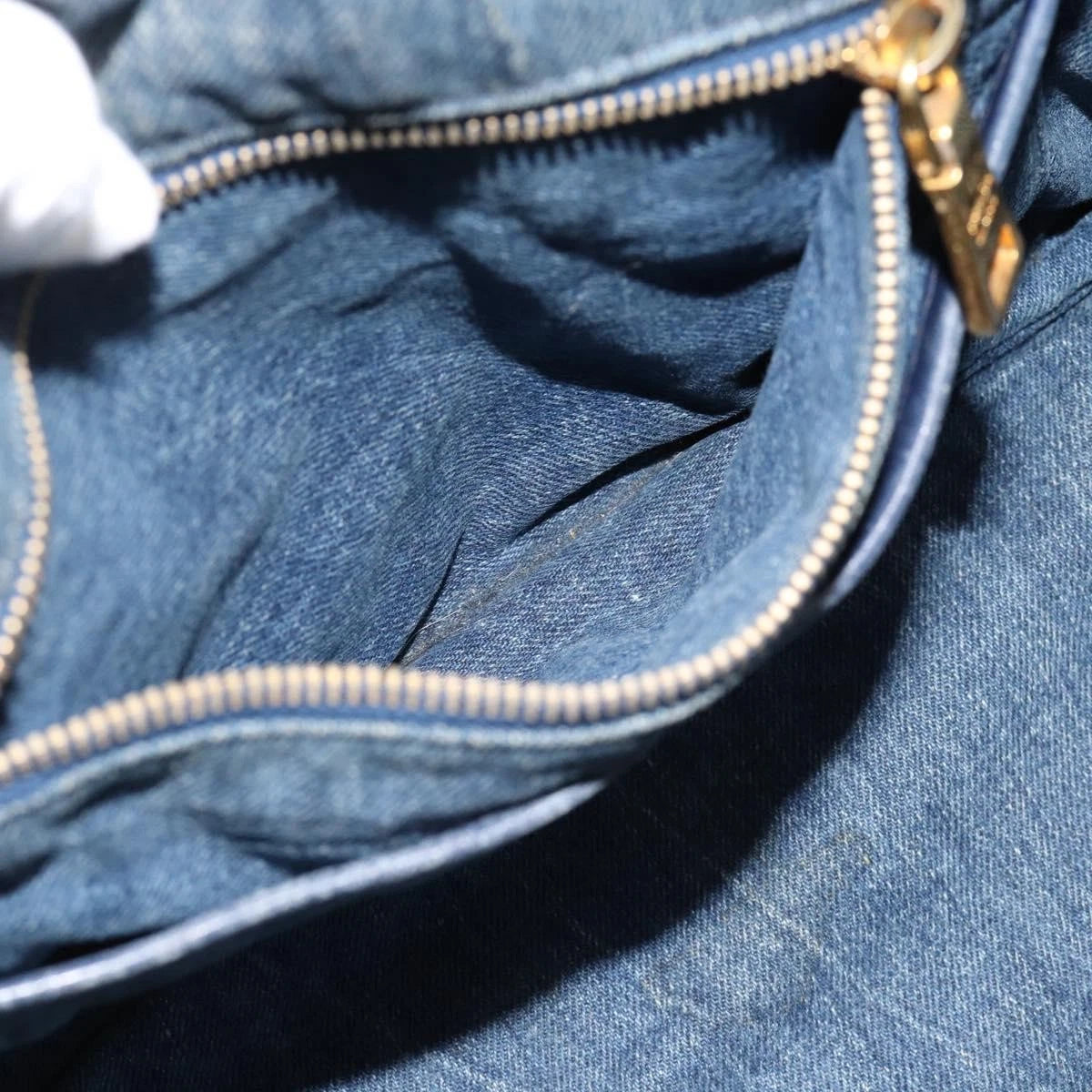 Prada Denim Canapa Tote