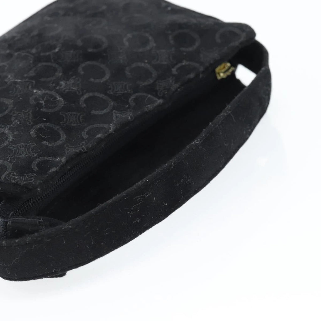 Celine Black Suede Mini Bag