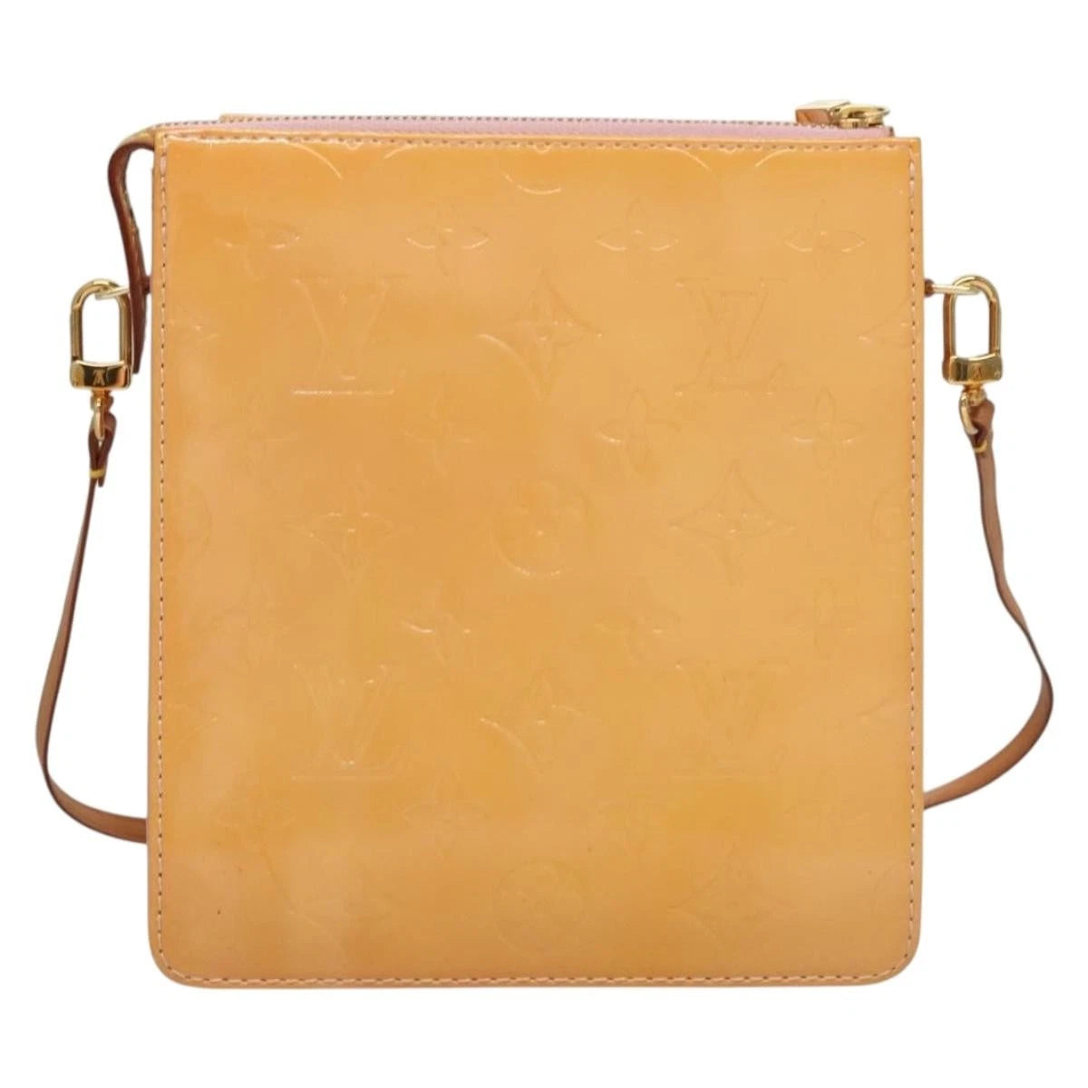 Louis Vuitton Orange Vernis Handbag