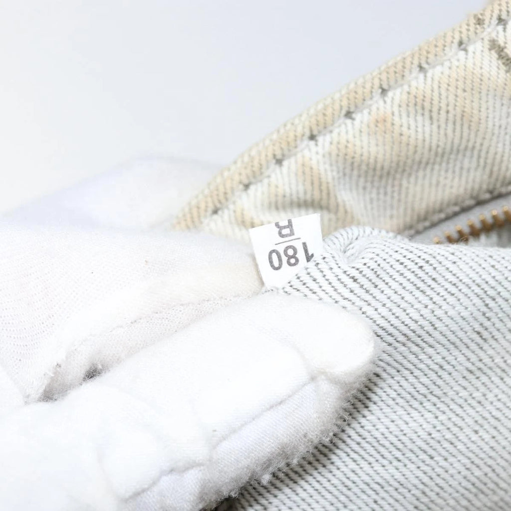 Prada White Canapa Tote