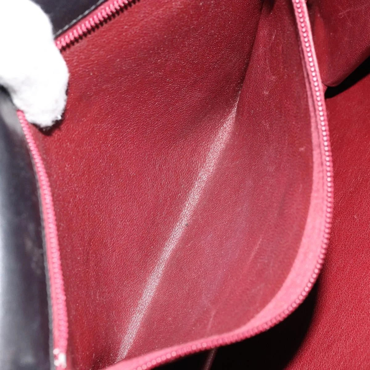 Chanel Black Leather and Cotton Tote