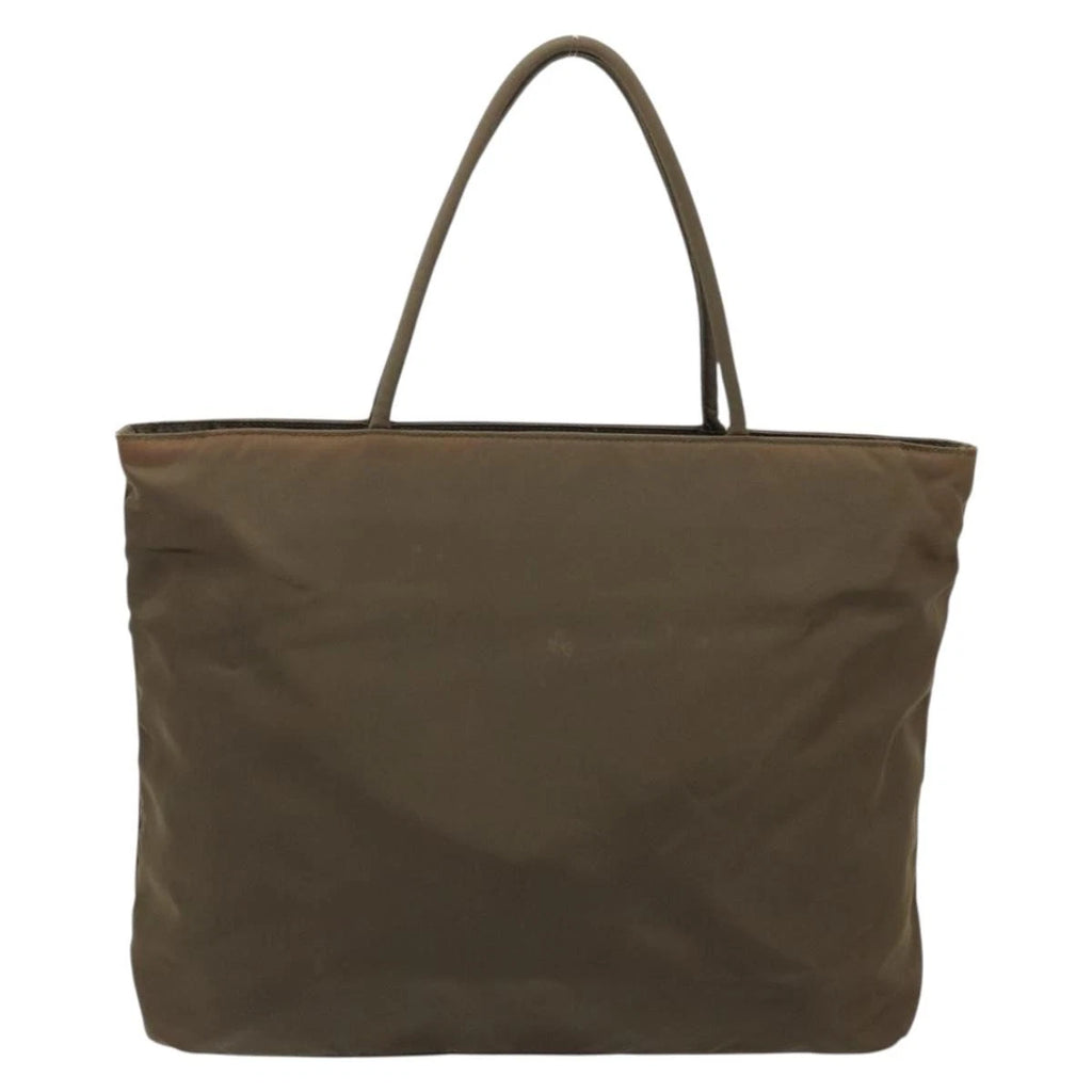 Prada Brown Nylon Handbag