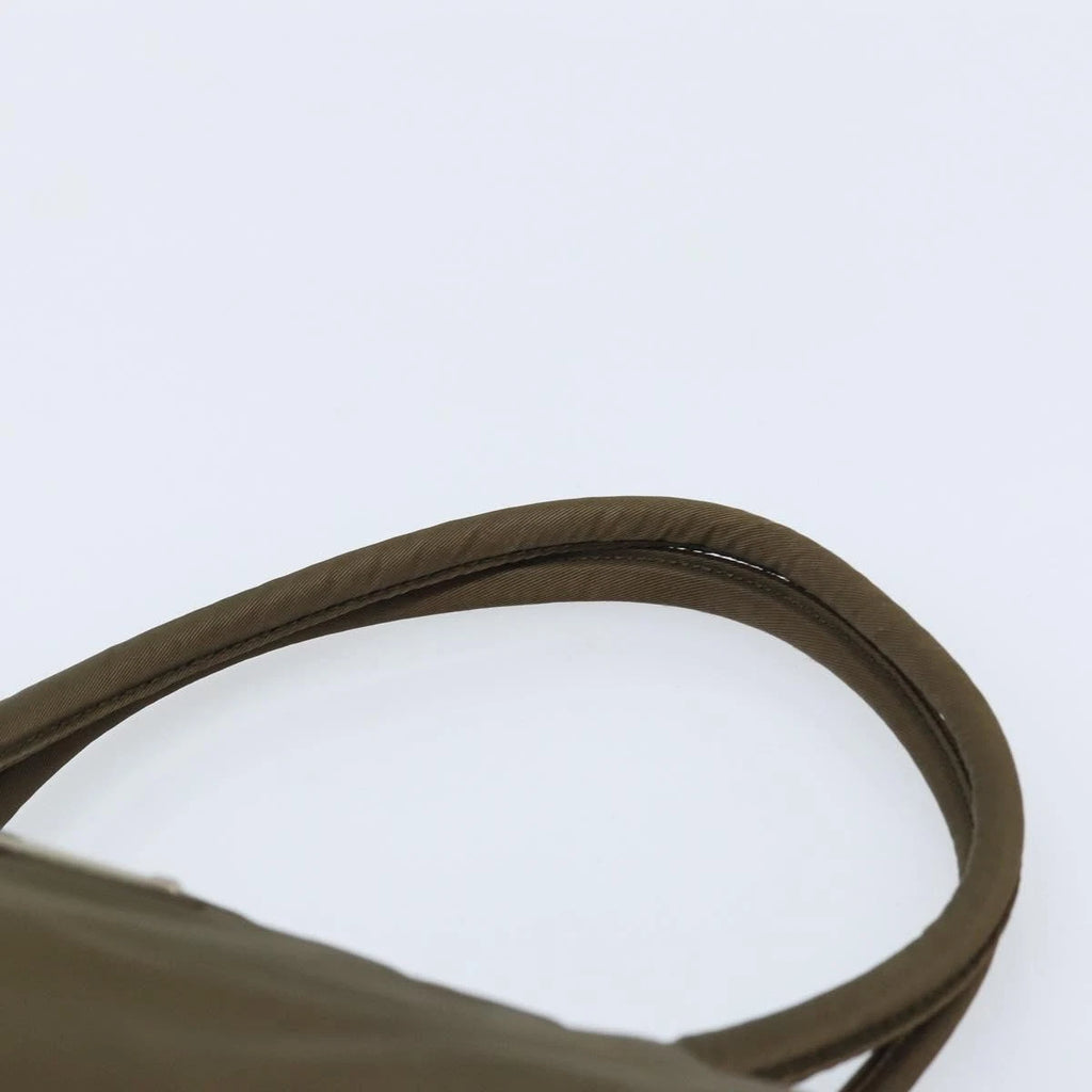 Prada Brown Nylon Handbag