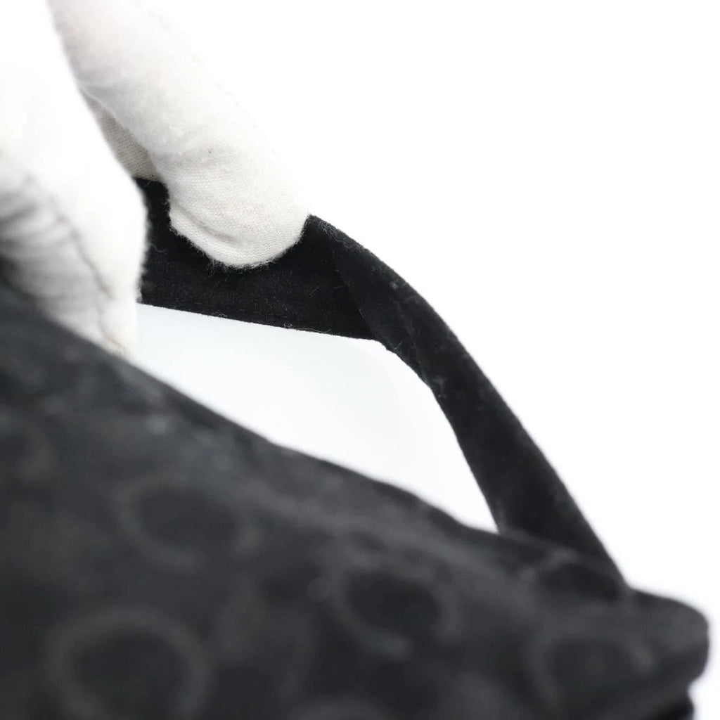Celine Black Suede Mini Bag