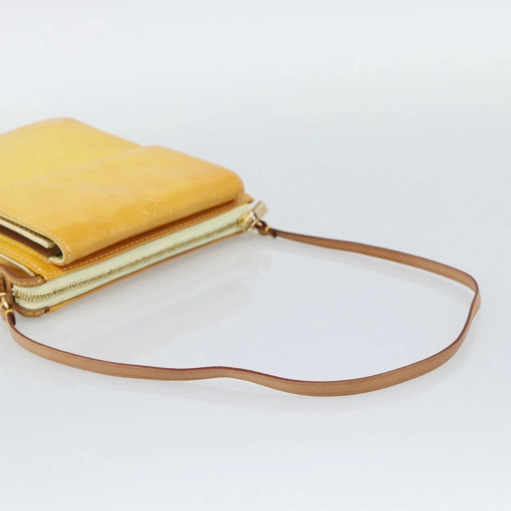 Louis Vuitton Yellow Vernis Handbag