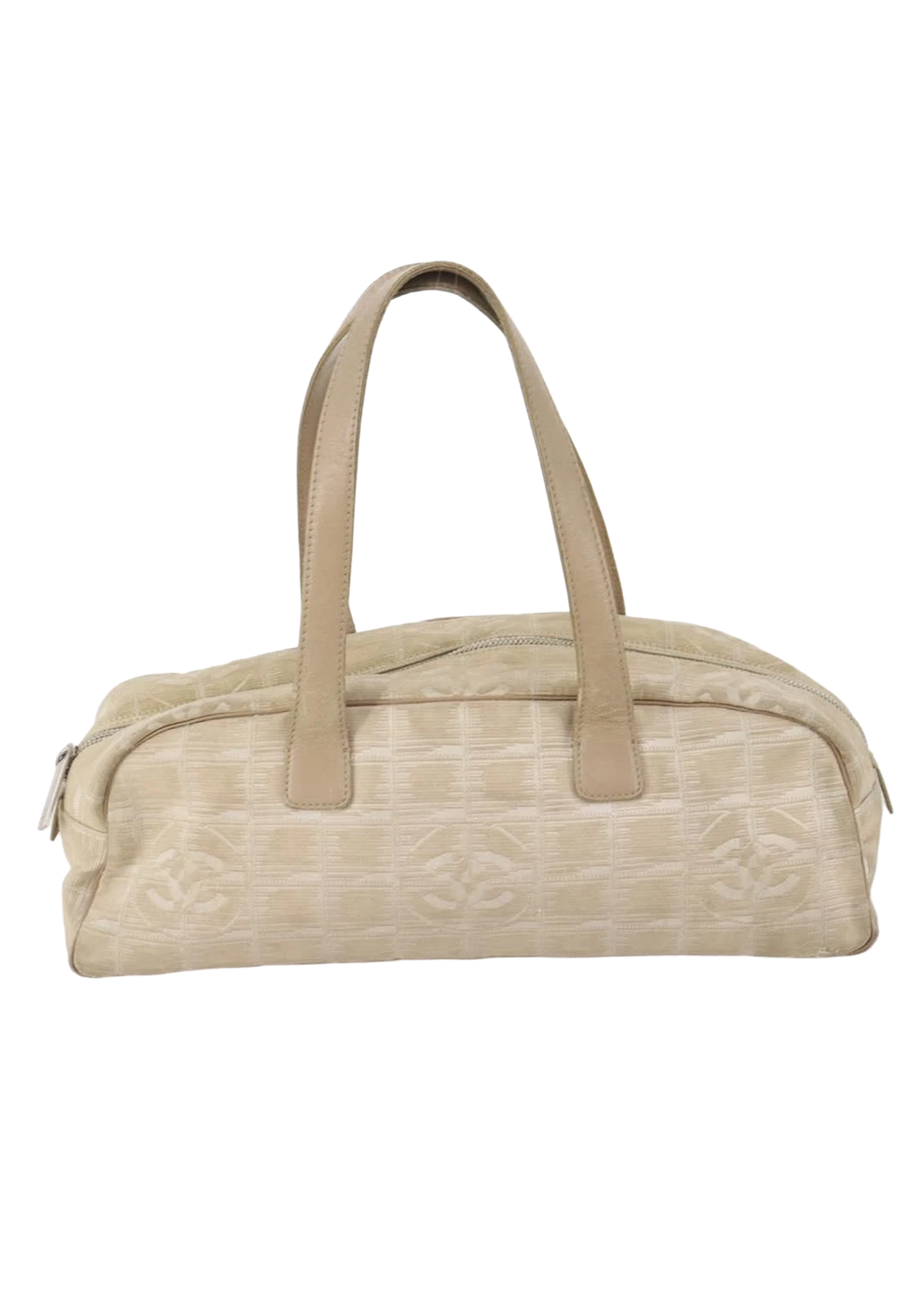 Chanel Cream Travel Shoulder Bag