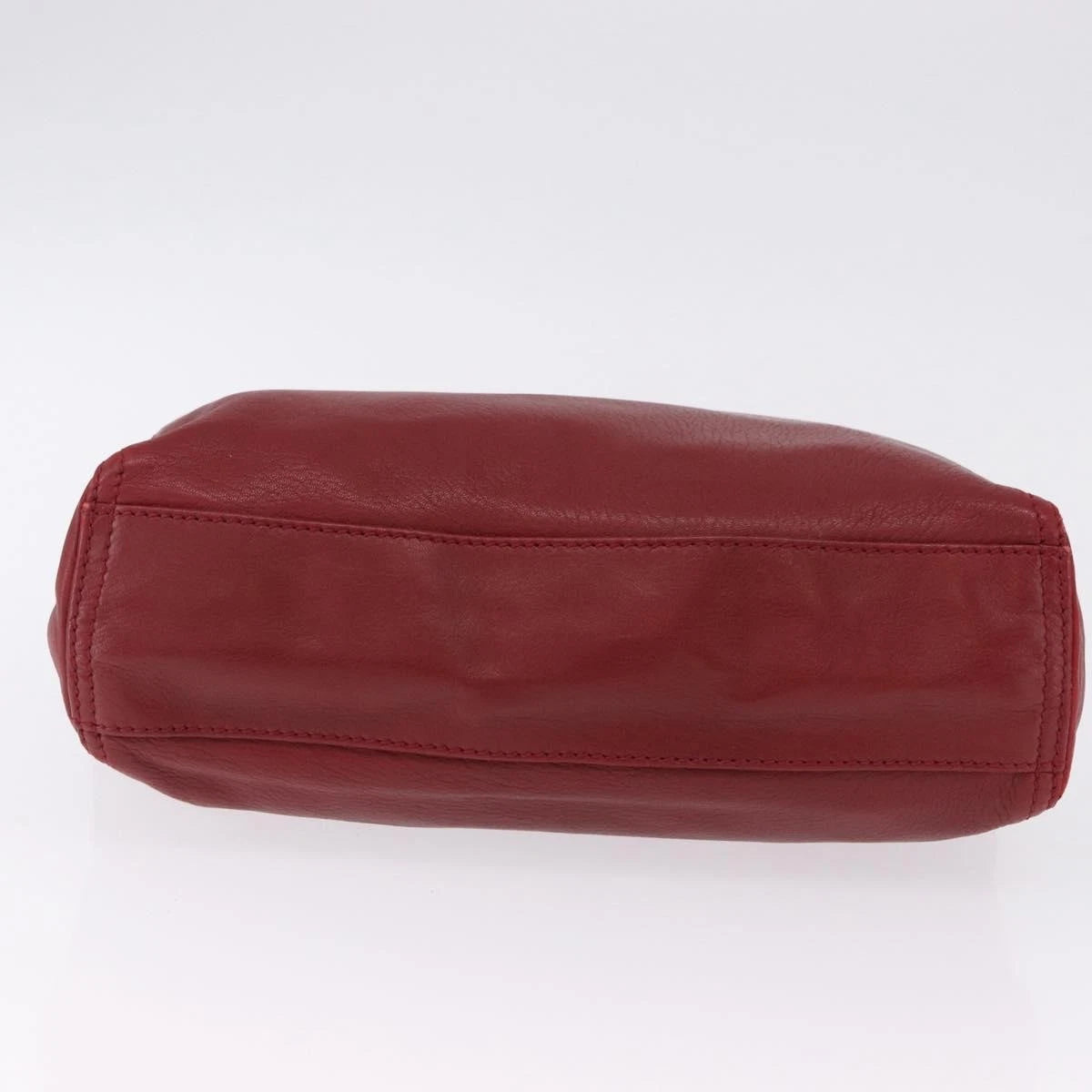 Fendi Red Leather Tote