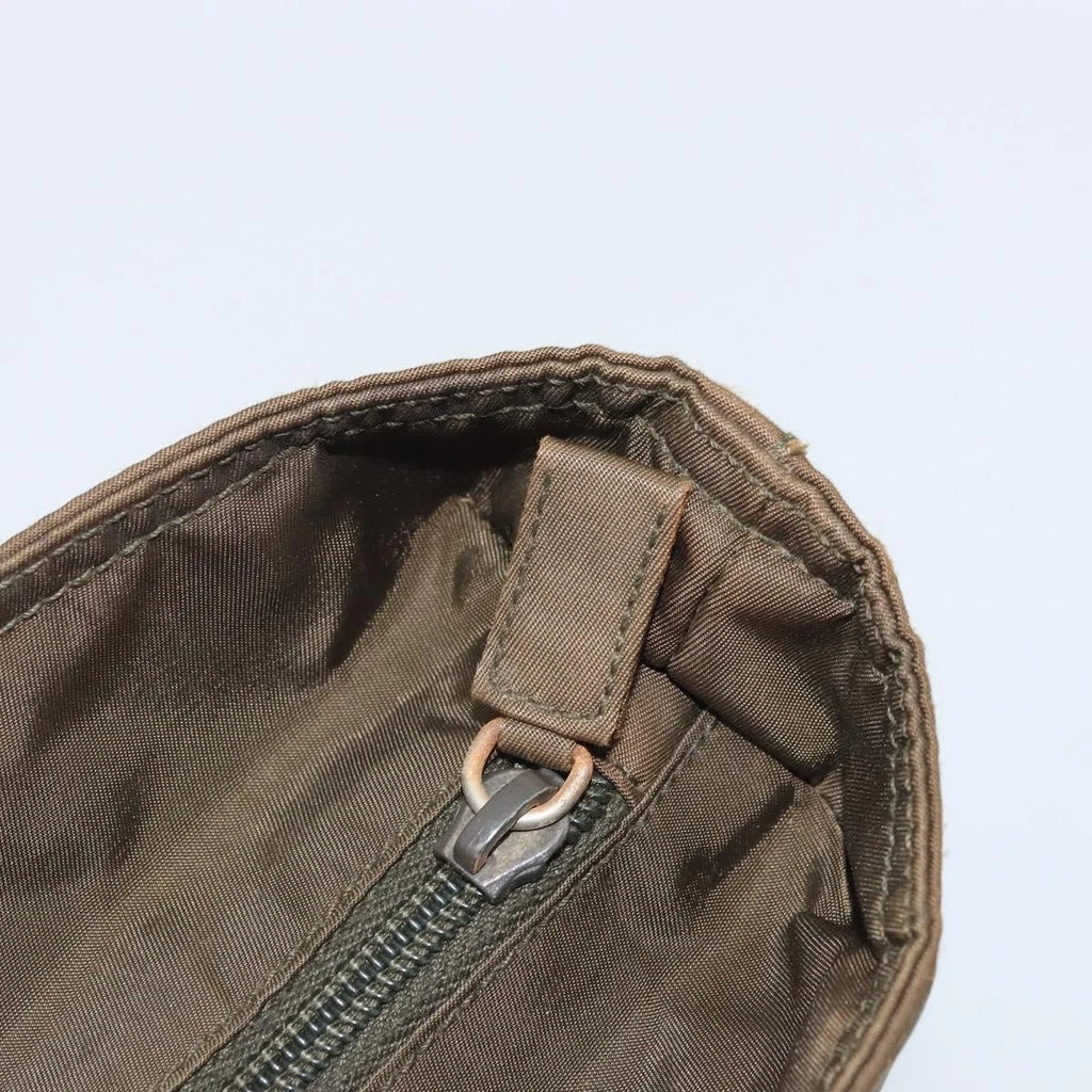 Prada Brown Nylon Handbag