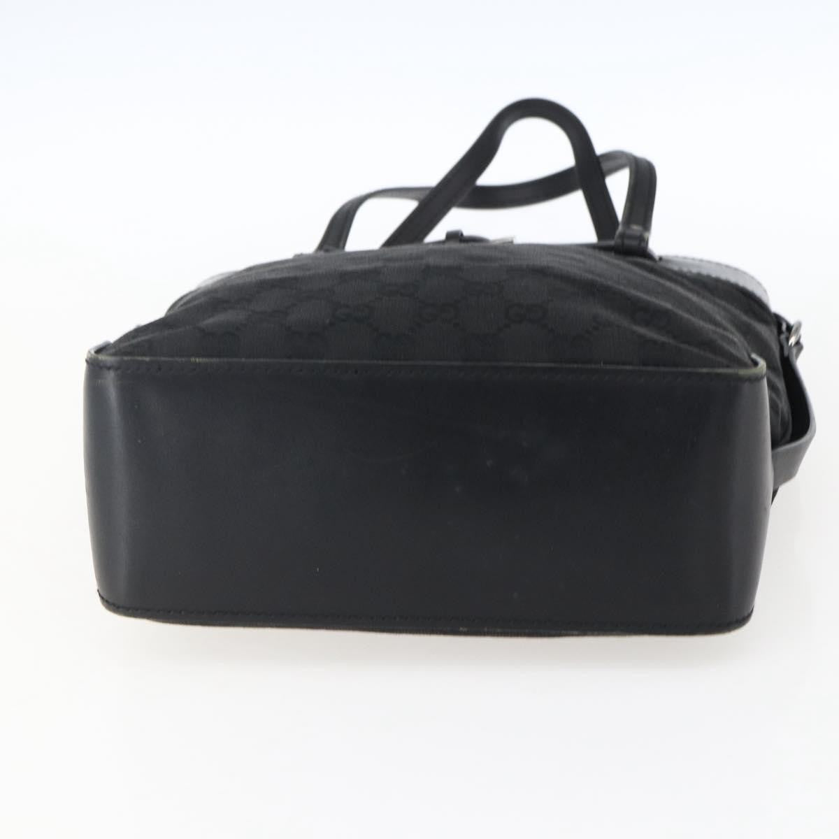 Gucci Black GG Canvas Tote base