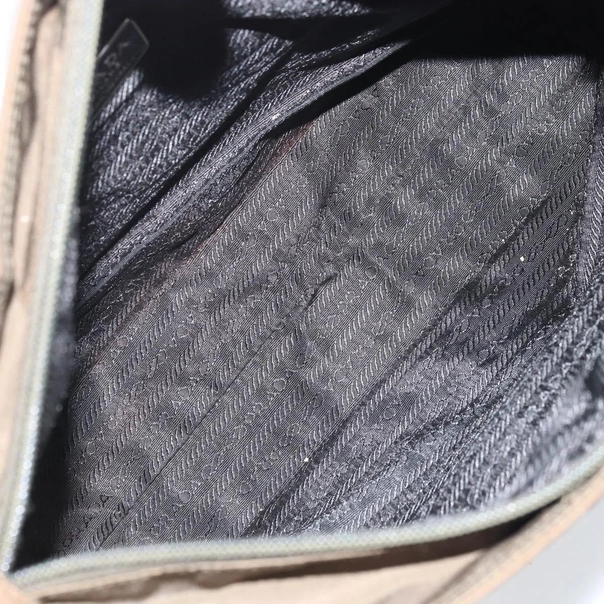 Prada Brown Nylon Handbag