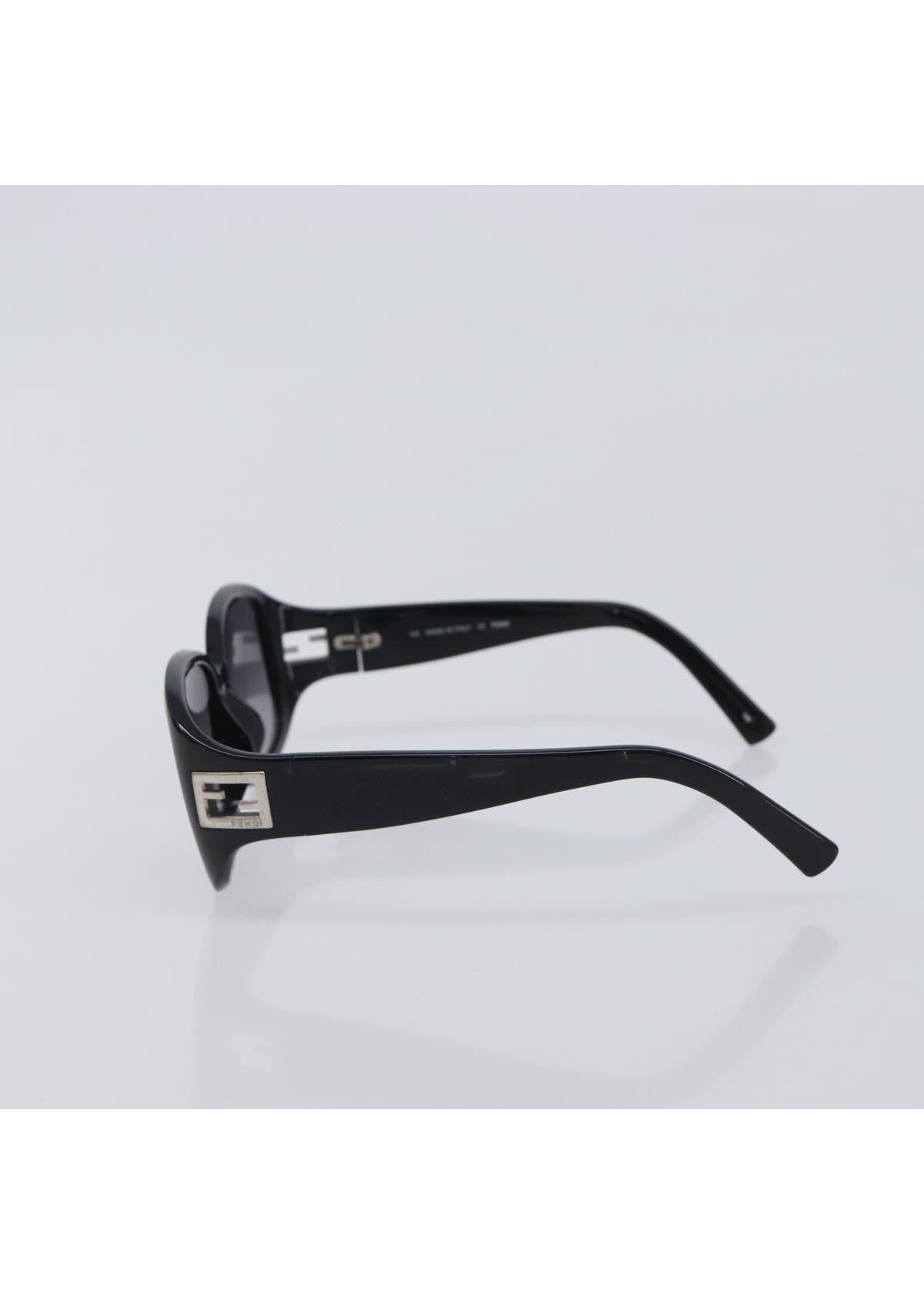 Fendi Black Rectangle Sunglasses side logo