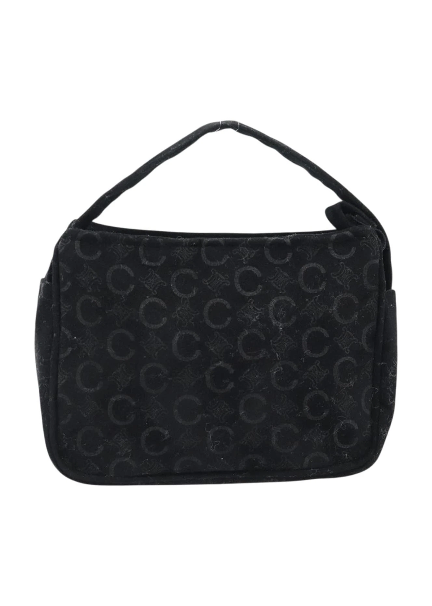 Celine Black Suede Mini Bag